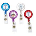 Workstationpro Caduceus ID Badge Reels Round Swivel Spring Clip Strap ASSORTED Colors WO2528926